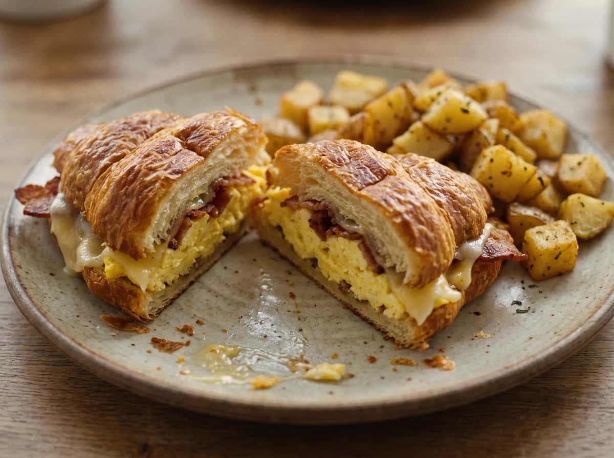 Croissant Egg Sandwich